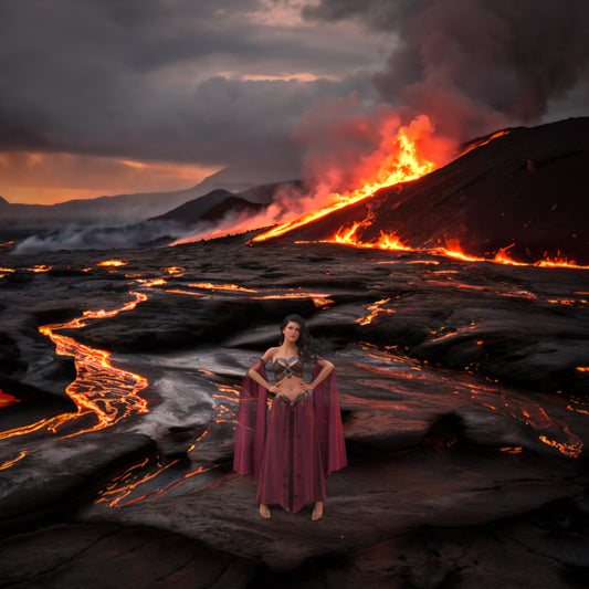 2.5D Scenes - Lava Fields 1 - DAZ Studio - Dreamlight 3D Store