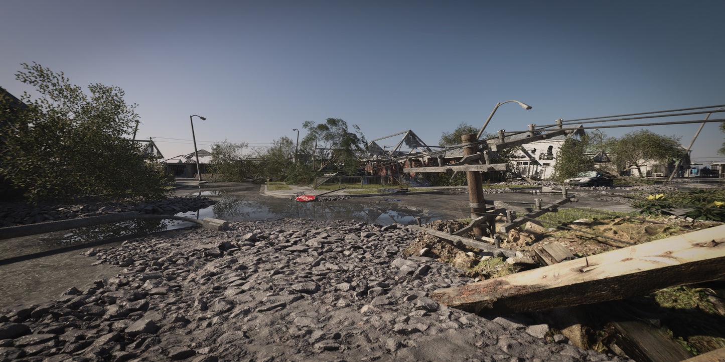 Hot HDRI Sets - Suburban Ruins - DAZ Studio