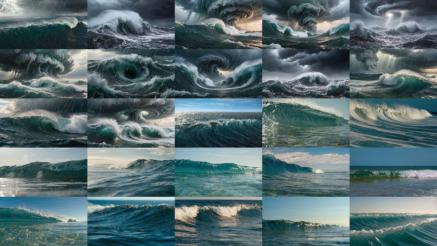 Cinematic Ocean Waves - 150 Environments - Dreamlight 3D Store