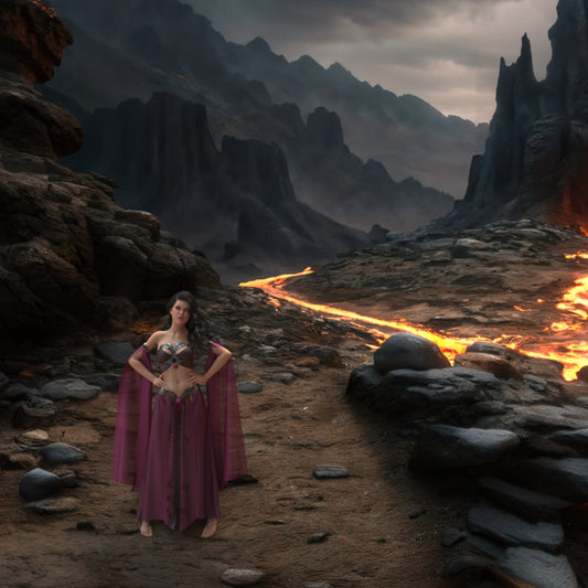 2.5D Scenes - Lava Fields 2 - DAZ Studio - Dreamlight 3D Store