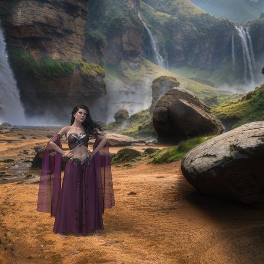 2.5D Scenes - Waterfall 2 - DAZ Studio - Dreamlight 3D Store