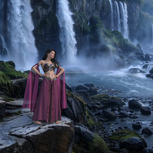 Animated Landscapes - Waterfall 1 - DAZ Studio - Dreamlight 3D Store