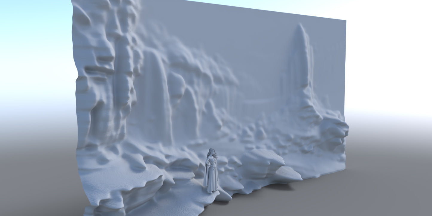 Animated Landscapes - Waterfall 1 - DAZ Studio - Dreamlight 3D Store