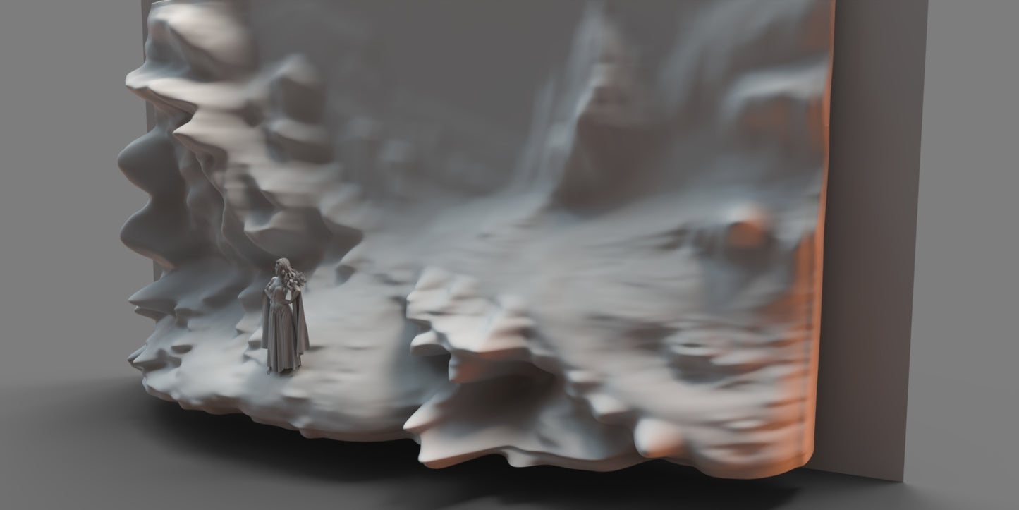 2.5D Scenes - Lava Fields 2 - DAZ Studio - Dreamlight 3D Store