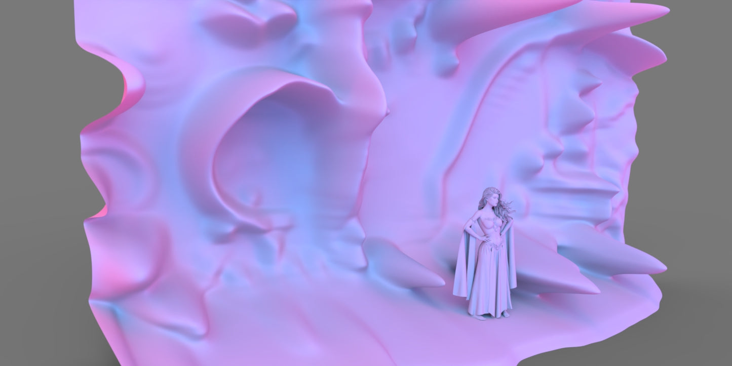 2.5D Scenes - Surreal Room 2 - DAZ Studio - Dreamlight 3D Store