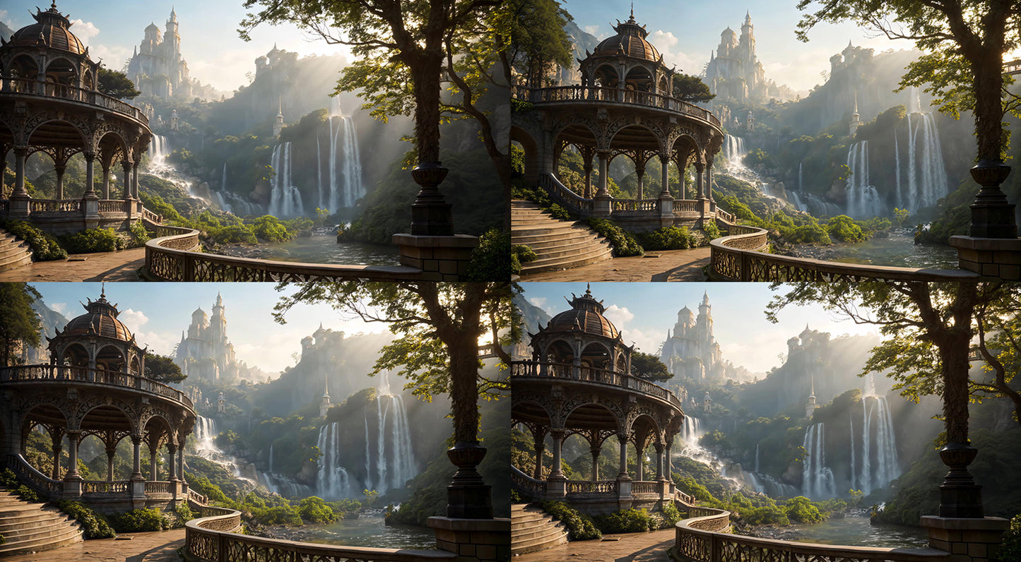 Video Backgrounds - Fantasy Castle 4 - 4k Video + Image Sequence - DAZ Studio - Dreamlight 3D Store