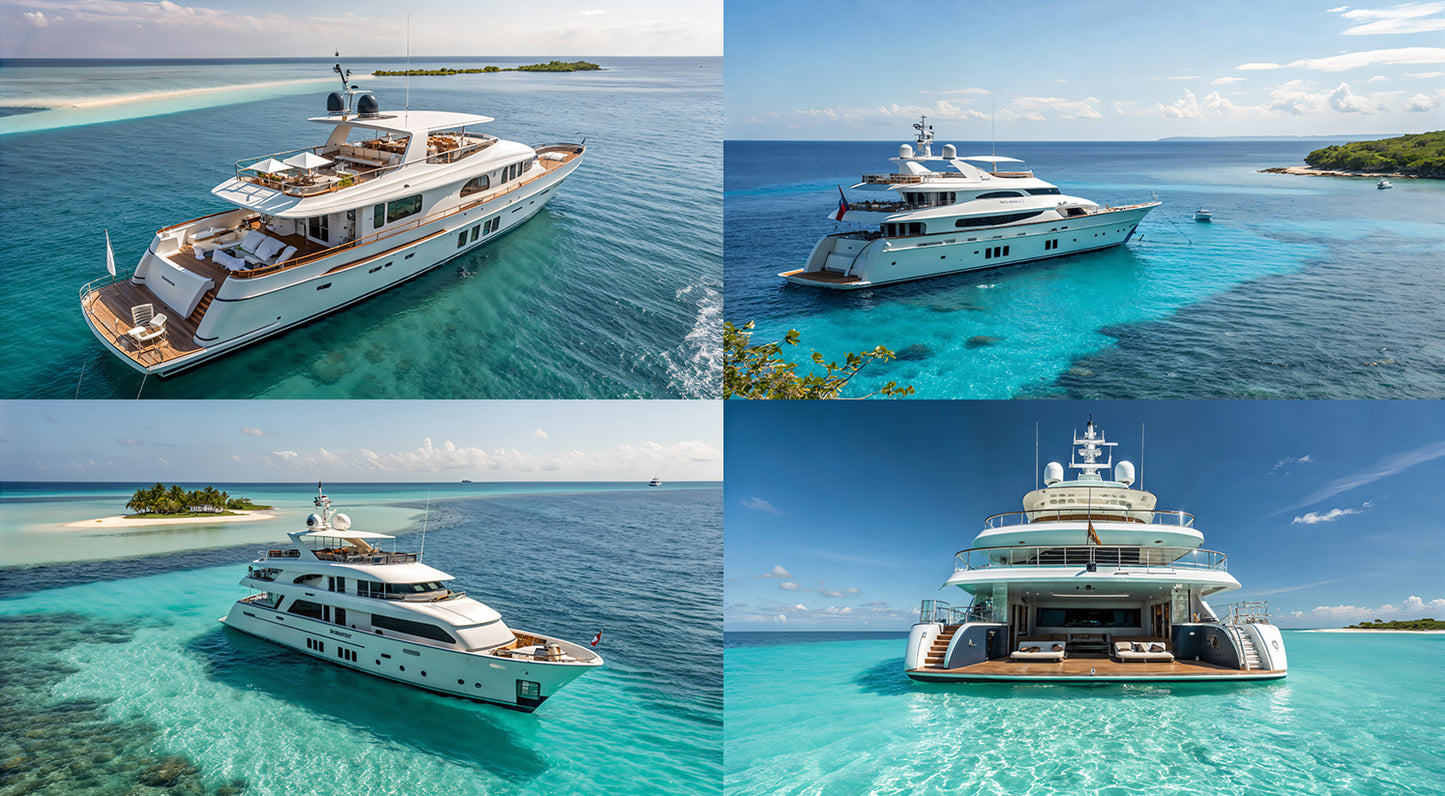 Photo Backgrounds - Luxury Yachts 9 - DAZ Studio - Dreamlight 3D Store