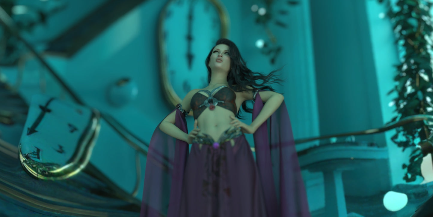 2.5D Scenes - Surreal Room 1 - DAZ Studio - Dreamlight 3D Store