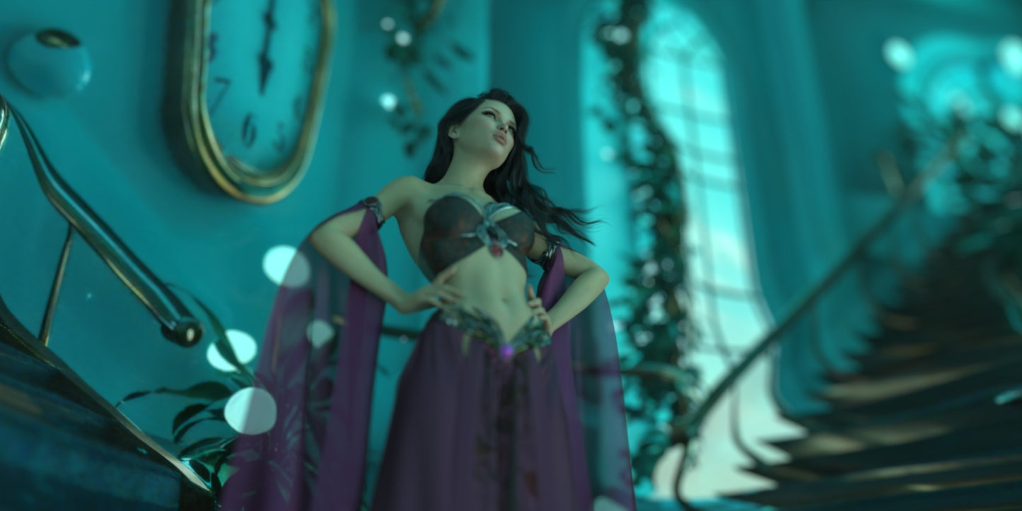 2.5D Scenes - Surreal Room 1 - DAZ Studio - Dreamlight 3D Store