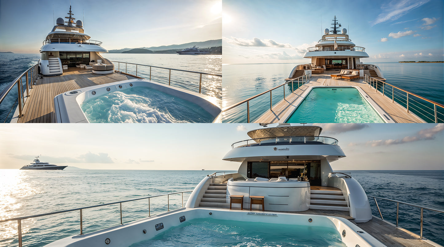 Photo Backgrounds - Luxury Yachts 5 - DAZ Studio - Dreamlight 3D Store