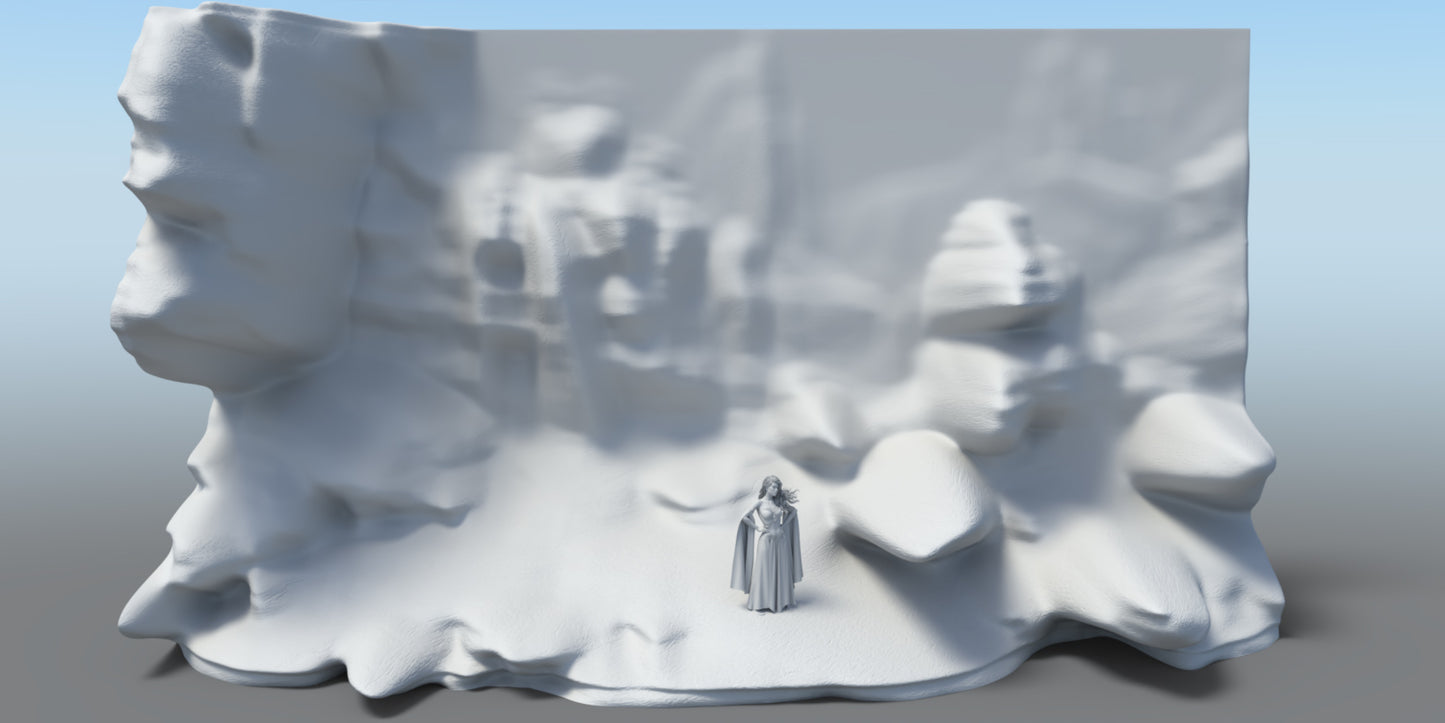 2.5D Scenes - Waterfall 2 - DAZ Studio - Dreamlight 3D Store