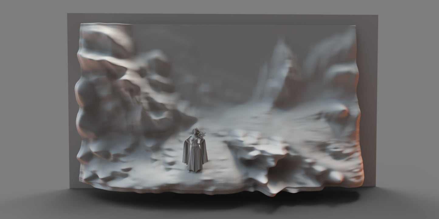 2.5D Scenes - Lava Fields 2 - DAZ Studio - Dreamlight 3D Store
