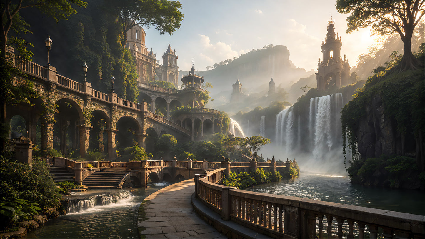 Photo Backgrounds - Fantasy Castles - DAZ Studio - Dreamlight 3D Store
