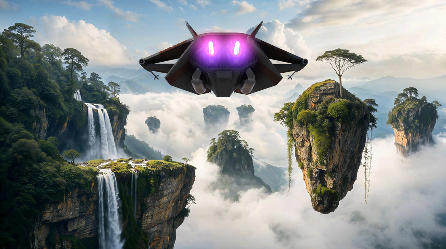 Video Backgrounds - Floating Islands 2 - DAZ Studio - Dreamlight 3D Store