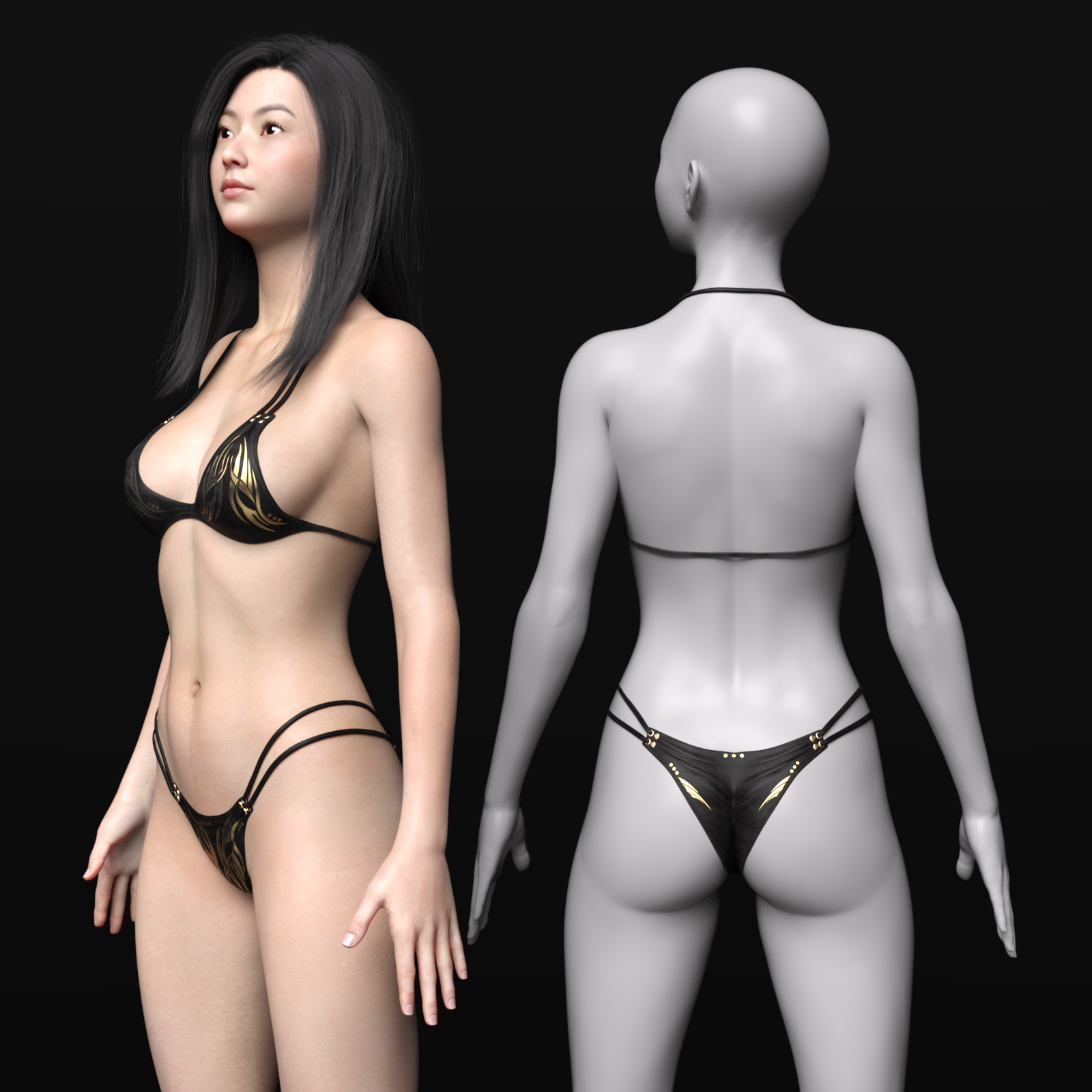 Reiko - Genesis 8 Female Morph - DAZ Studio - Dreamlight 3D Store