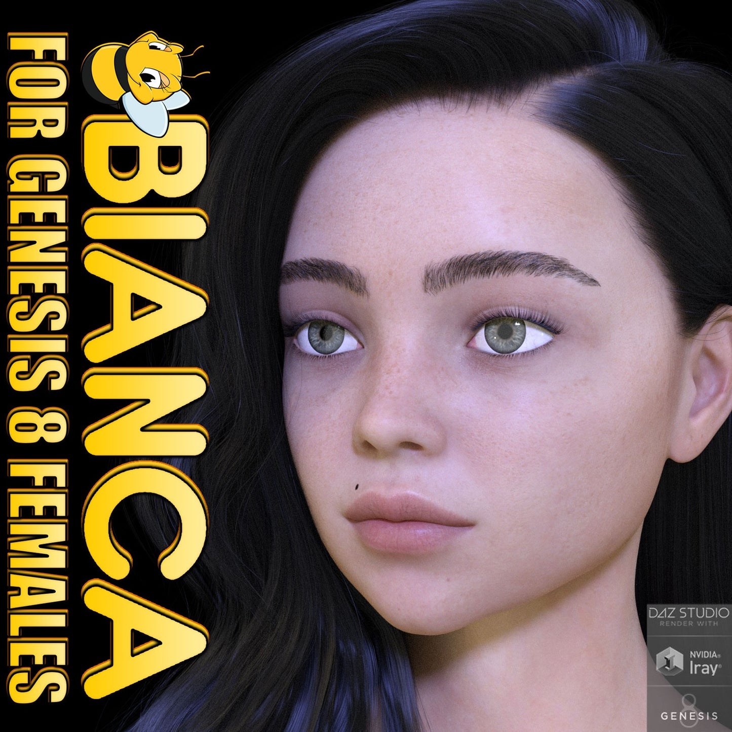 3DL Bianca - Genesis 8 Female Character - DAZ Studio