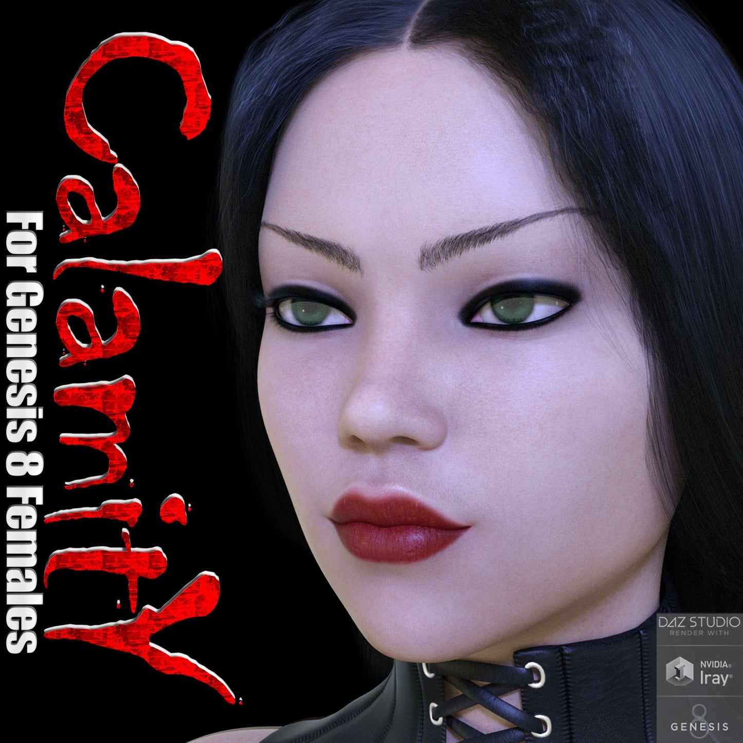 3DL Calamity - Genesis 8 Female Character - DAZ Studio - Dreamlight 3D Store