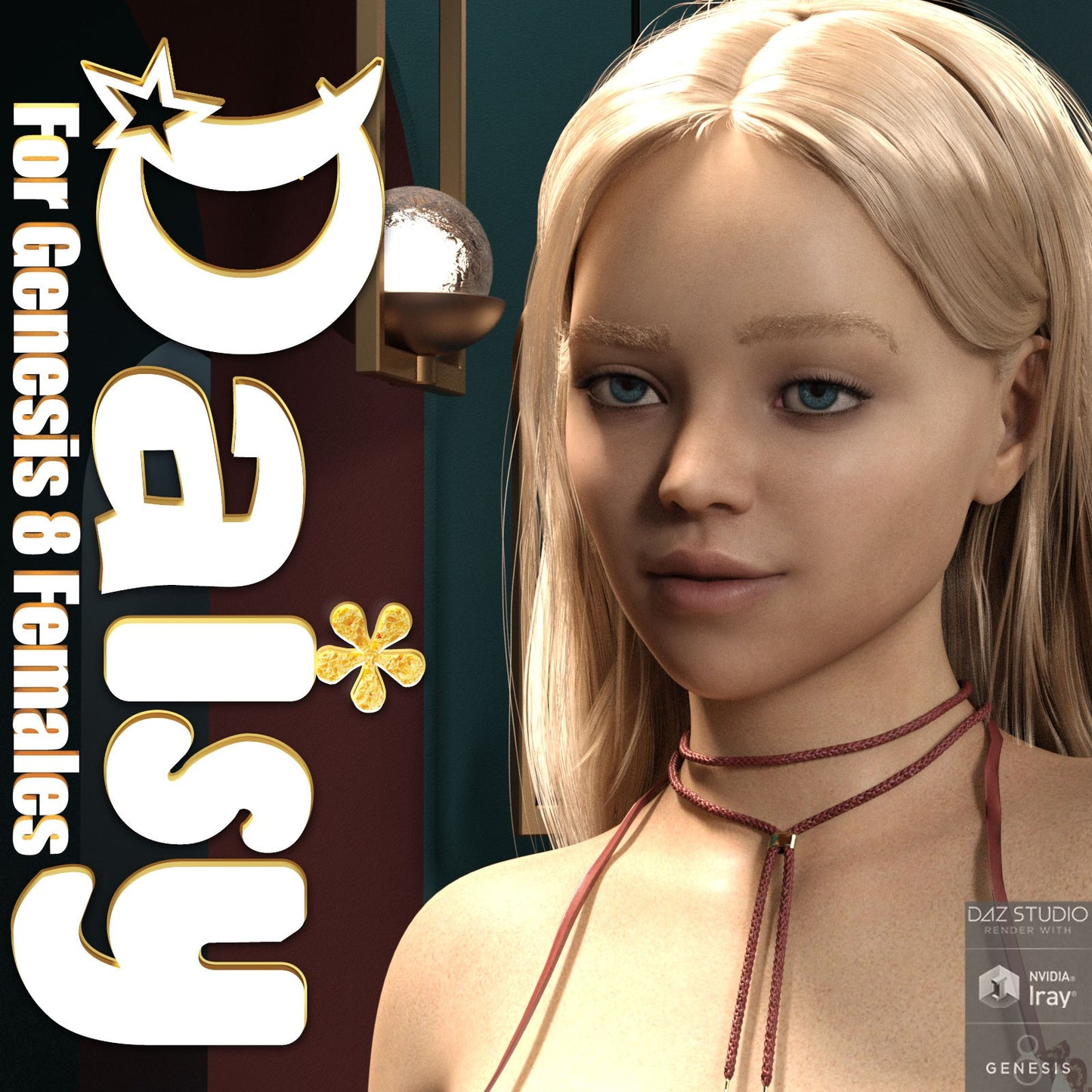 3DL Daisy - Genesis 8 Female Character - DAZ Studio