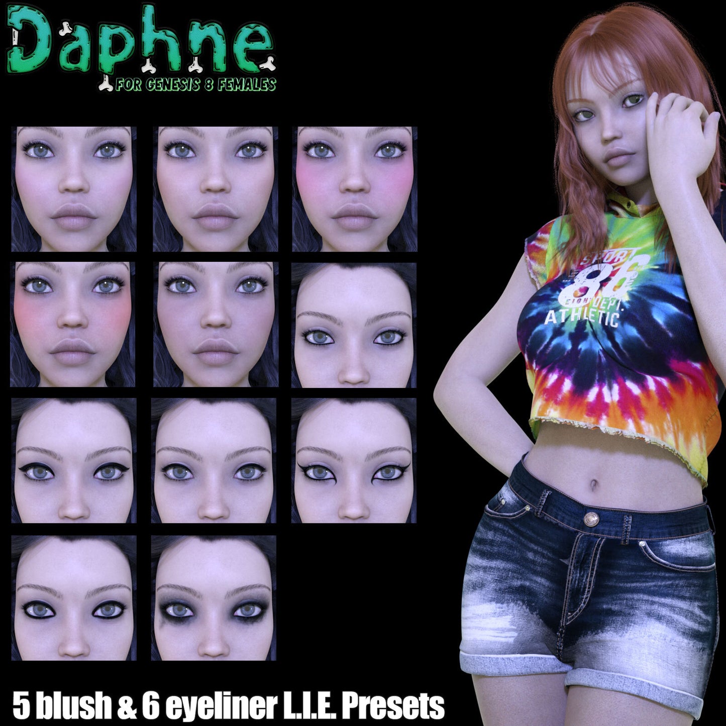 3DL Daphne - Genesis 8 Female Character