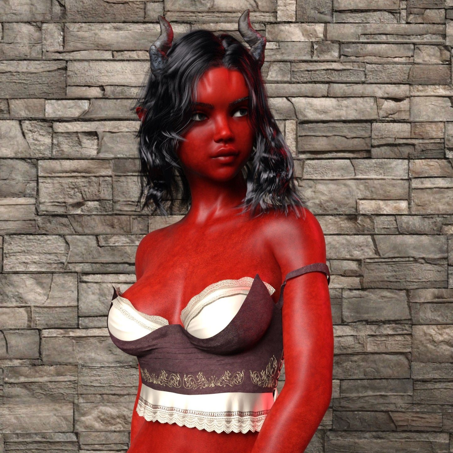 3DL Hween Demona - Genesis 8 Female Character