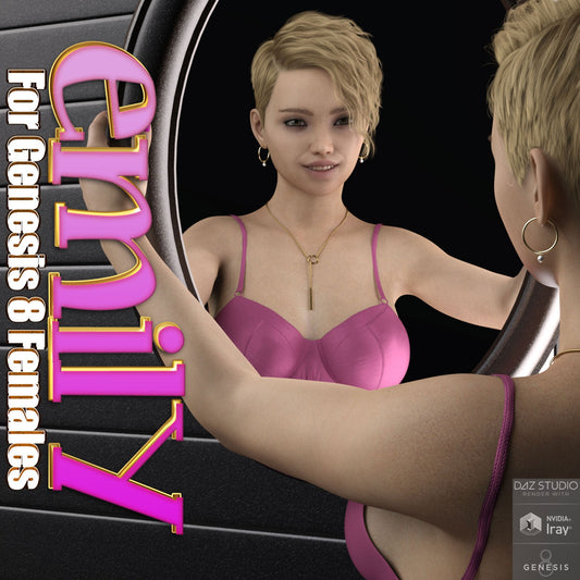 3DL Emily - Genesis 8 Female Character - DAZ Studio - Dreamlight 3D Store