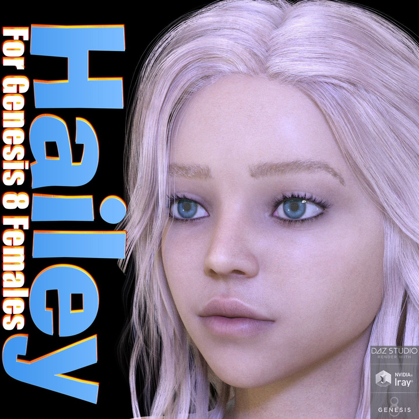 3DL Hailey - Genesis 8 Female Character - DAZ Studio