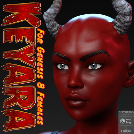 3DL Hween Keyara - Genesis 8 Female Character