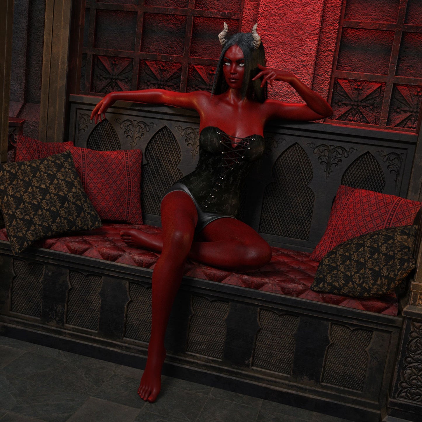 3DL Hween Keyara - Genesis 8 Female Character