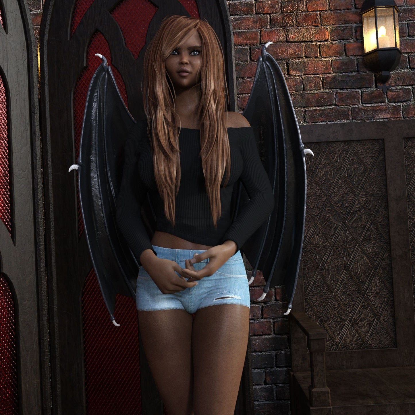 3DL Hween Orinnixi - Genesis 8 Female Character