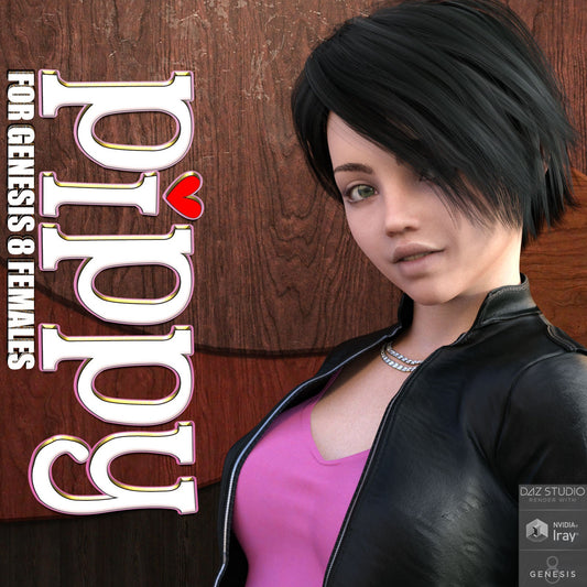 3DL Pippy Redux - Genesis 8 Female Character - DAZ Studio