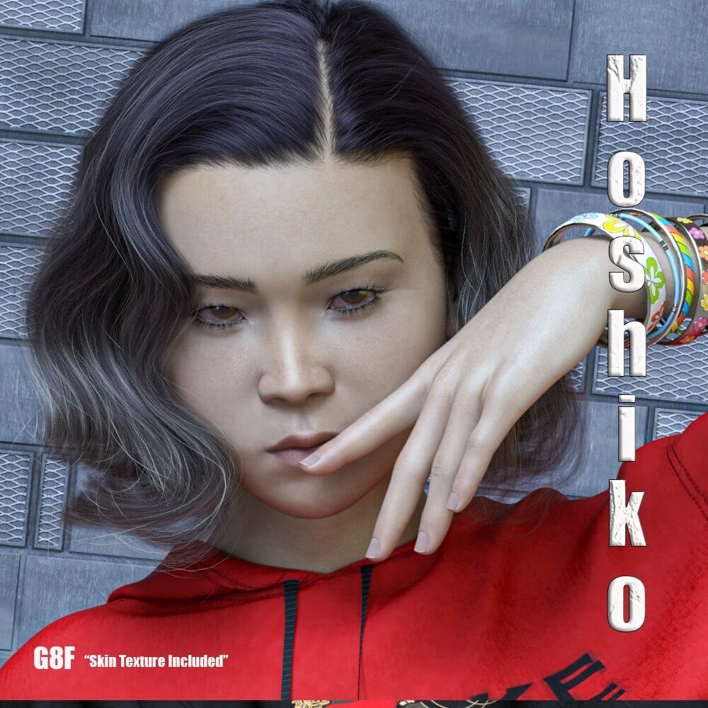 Hoshiko - Genesis 8 Female Character - DAZ Studio - Dreamlight 3D Store