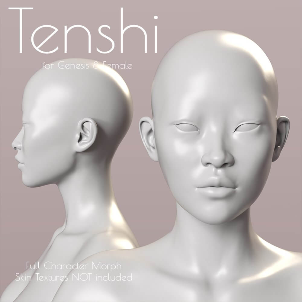 Tenshi - Genesis 8 Female Morph - DAZ Studio - Dreamlight 3D Store