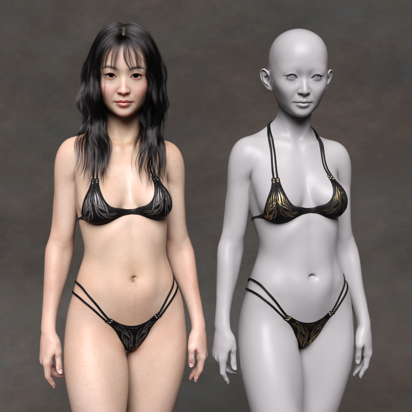 Nakamoto - Genesis 8 Female Morph - DAZ Studio - Dreamlight 3D Store