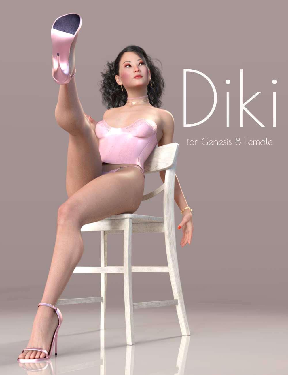 Diki - Genesis 8 Female Character - DAZ Studio - Dreamlight 3D Store