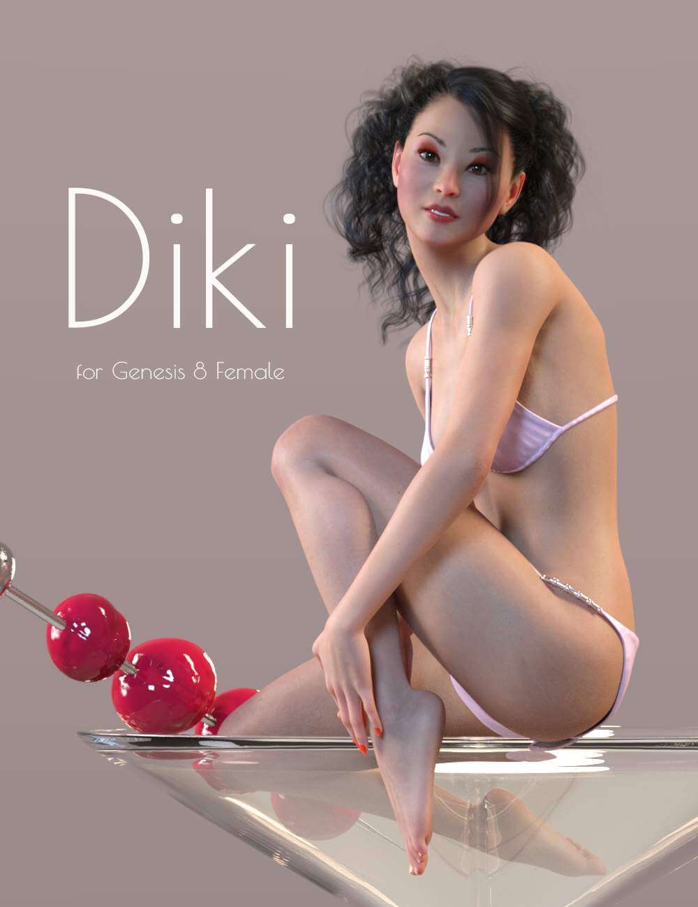 Diki - Genesis 8 Female Character - DAZ Studio - Dreamlight 3D Store