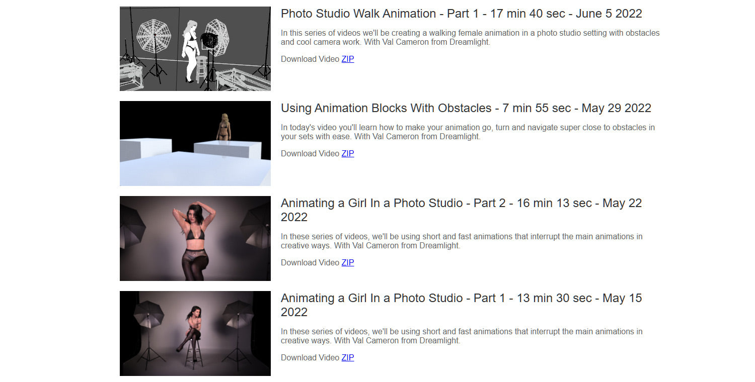 Super 3D Art Quick Start - Level 3 - Master Membership - 1 Year Access - DAZ Studio Video Tutorials - Dreamlight 3D Store