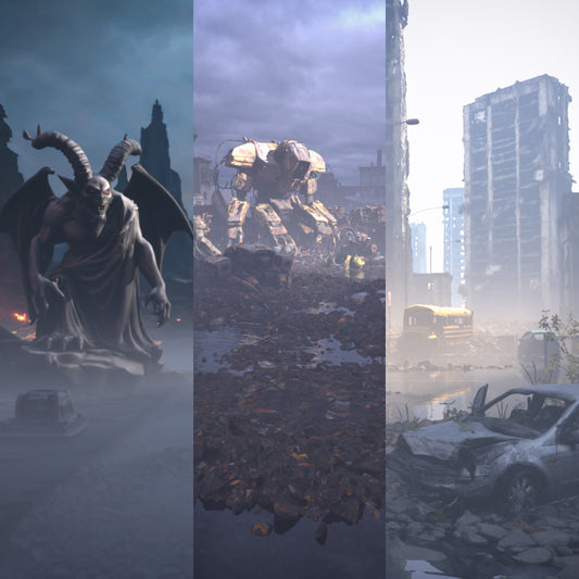 Cinematic Scenes 3-in-1 Bundle - DAZ Studio - Dreamlight 3D Store