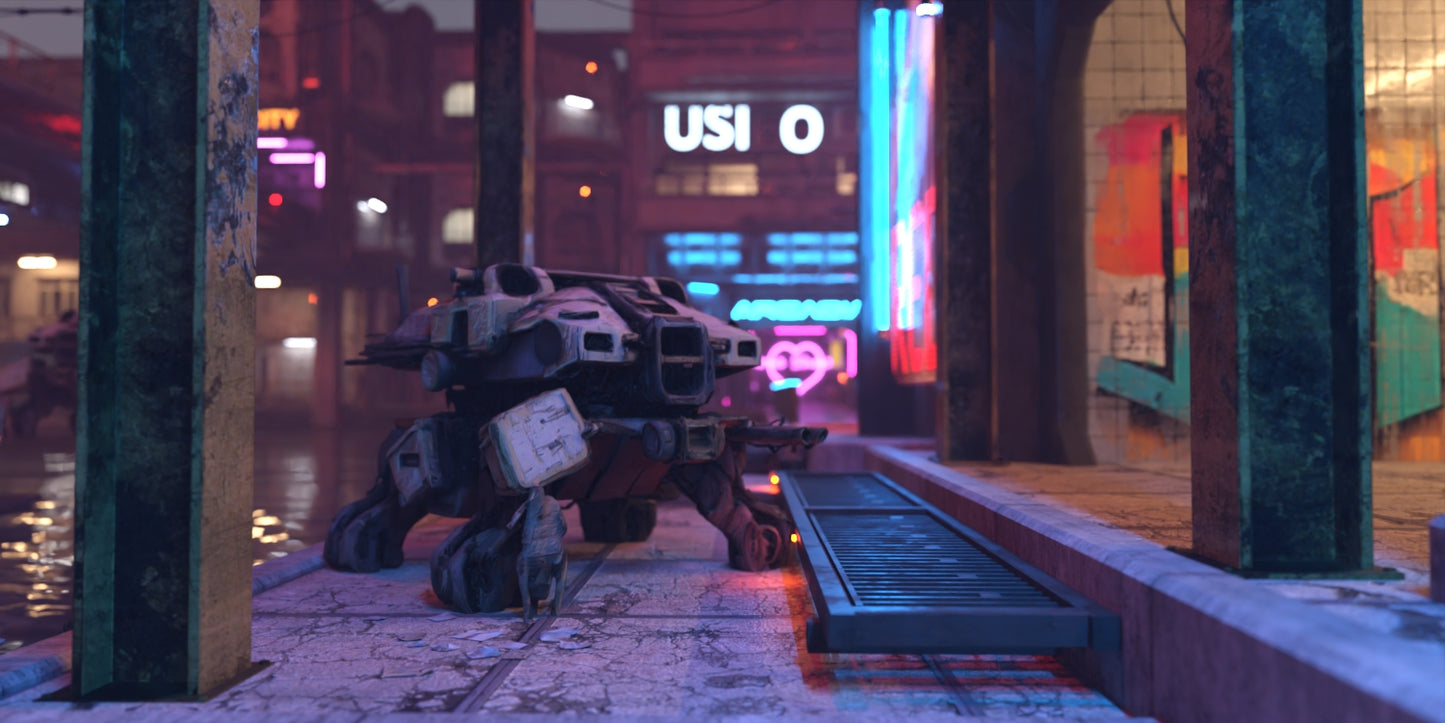 Background Props - Mech 1 - DAZ Studio - Dreamlight 3D Store