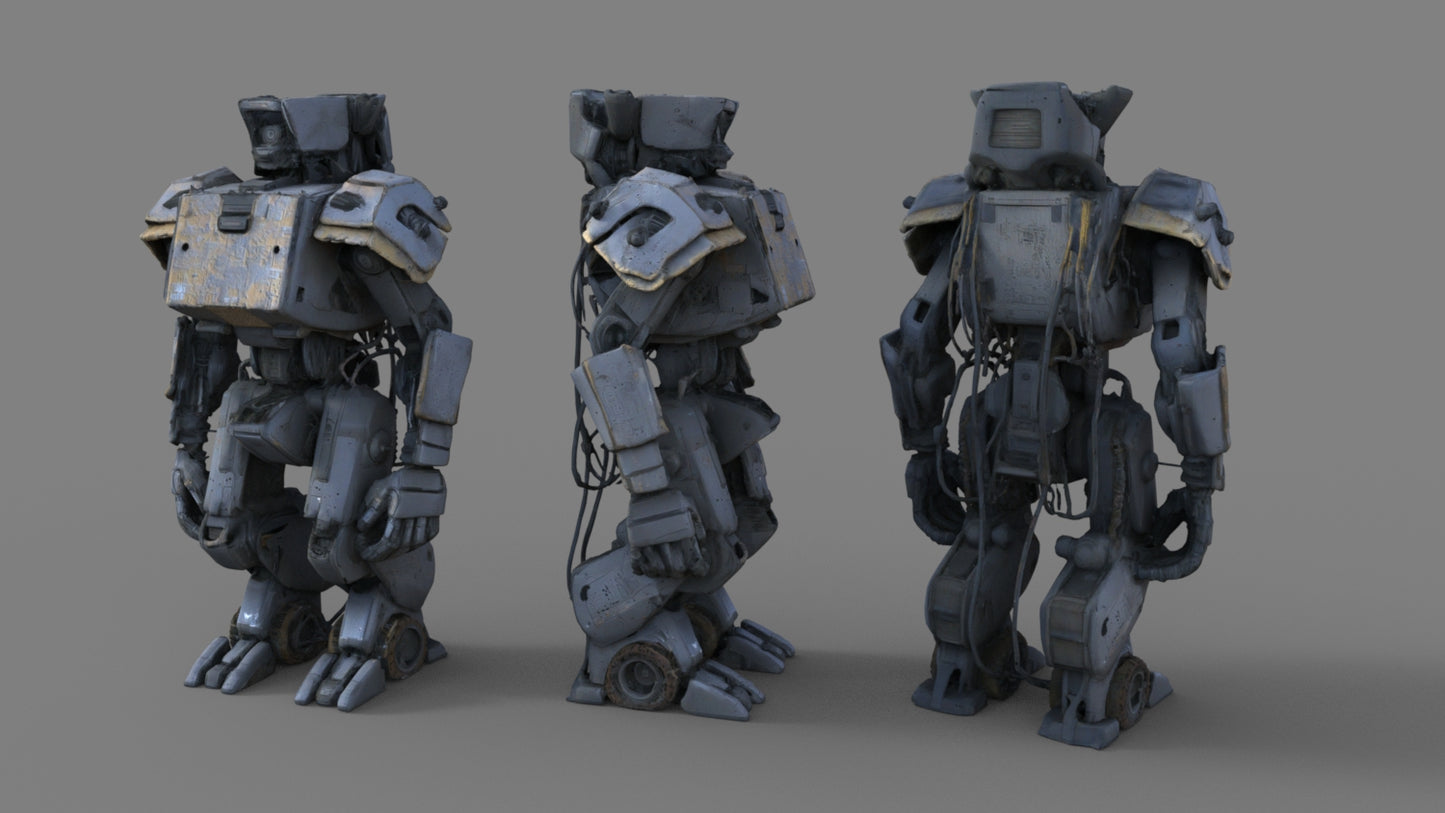 Background Props - Mech 2 - DAZ Studio - Dreamlight 3D Store
