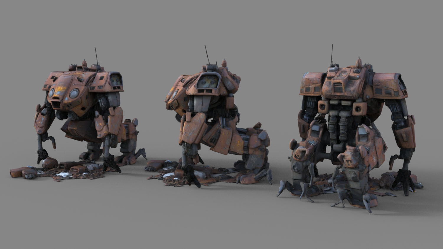 Background Props - Mech 4 - DAZ Studio - Dreamlight 3D Store