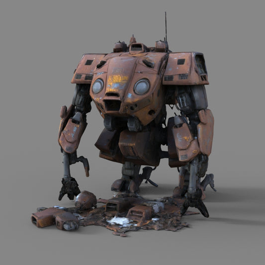 Background Props - Mech 4 - DAZ Studio - Dreamlight 3D Store