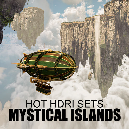 Hot HDRI Sets - Mystical Islands - DAZ Studio - Dreamlight 3D Store