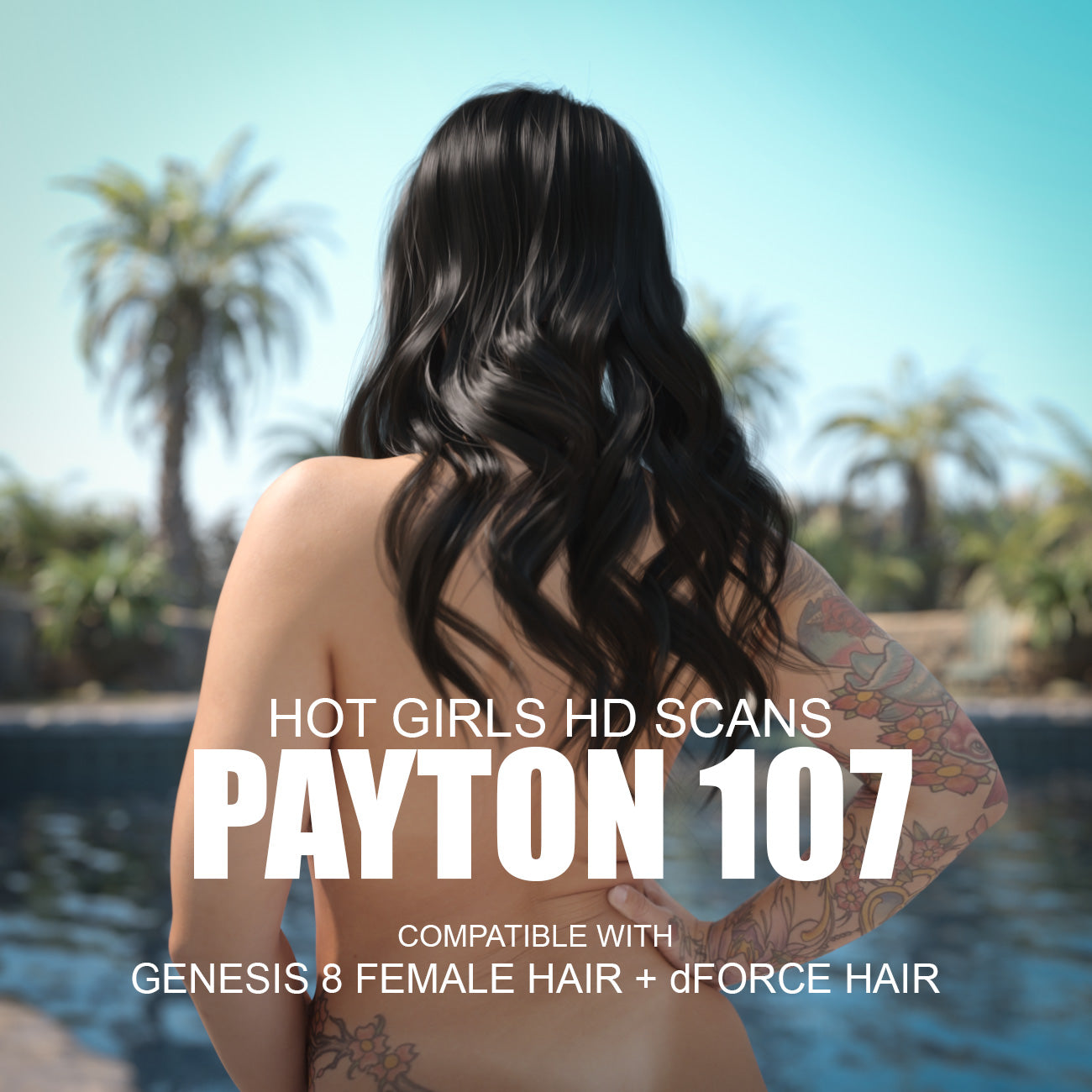 Hot Girls HD Scans - Payton 107 - DAZ Studio - Dreamlight 3D Store