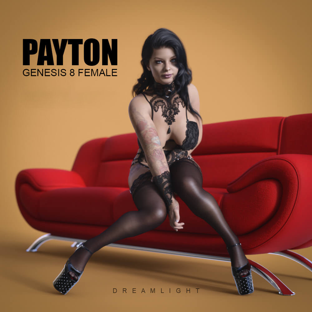 Payton - Genesis 8 Female - DAZ Studio - Dreamlight 3D Store