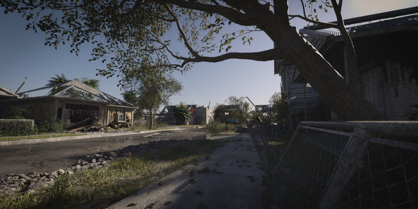 Hot HDRI Sets - Suburban Ruins - DAZ Studio