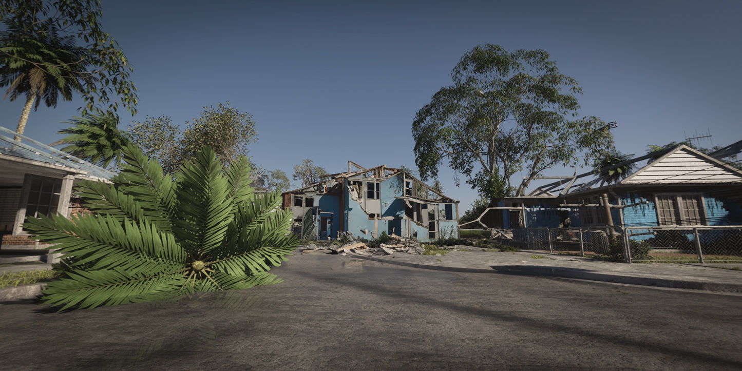 Hot HDRI Sets - Suburban Ruins - DAZ Studio
