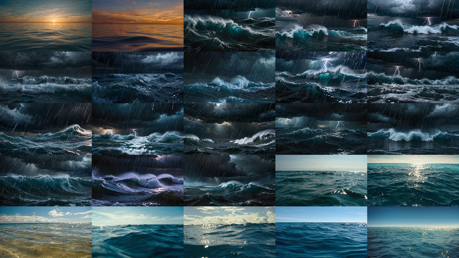 Cinematic Ocean Waves - 150 Environments - Dreamlight 3D Store