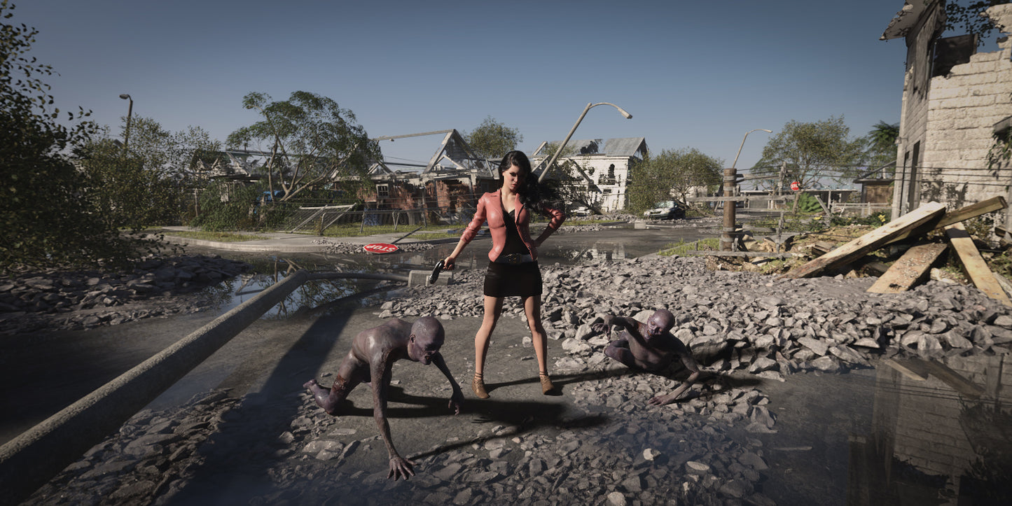 Hot HDRI Sets - Suburban Ruins - DAZ Studio