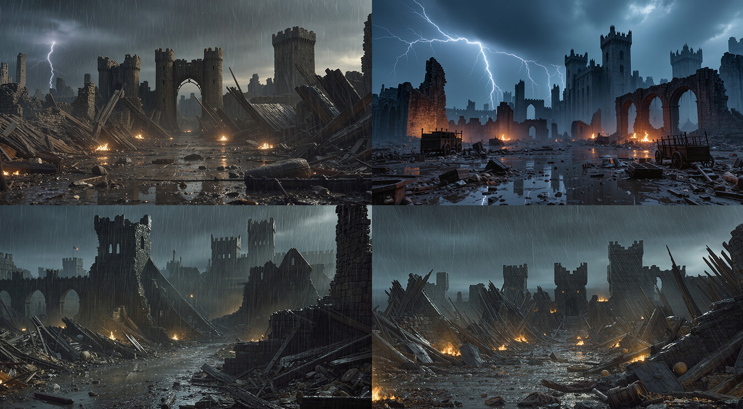 Cinematic Dark Ages World Pack - 150 Environments