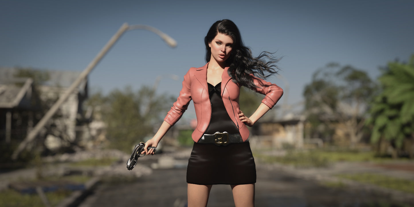 Hot HDRI Sets - Suburban Ruins - DAZ Studio